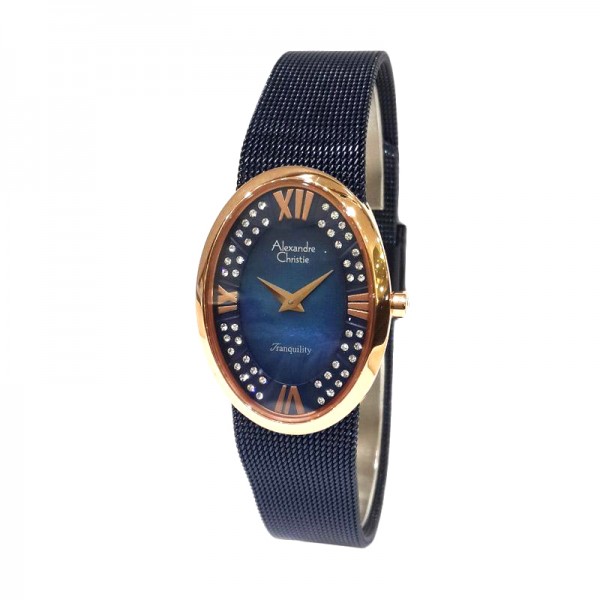 Alexandre Christie AC 2280 Rosegold Blue LHBURBU